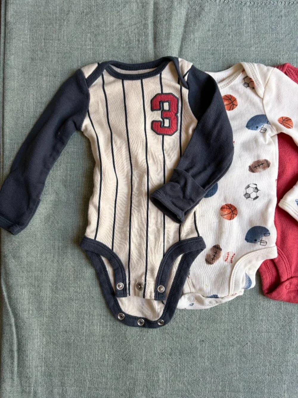 4-Piece Baby Boy Sports Long Sleeve Carter's Bundle